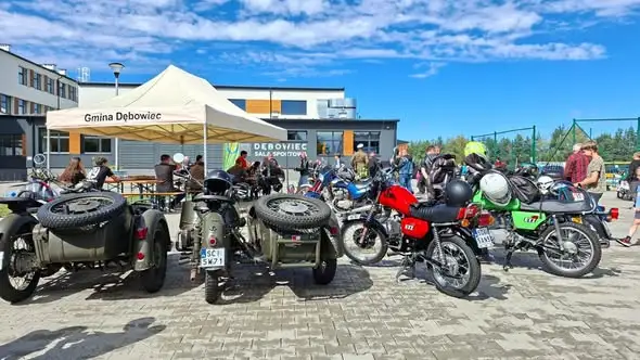 Zabytkowe motocykle zawitały do Dębowca podczas XII Rajdu im. Gwido Langera
