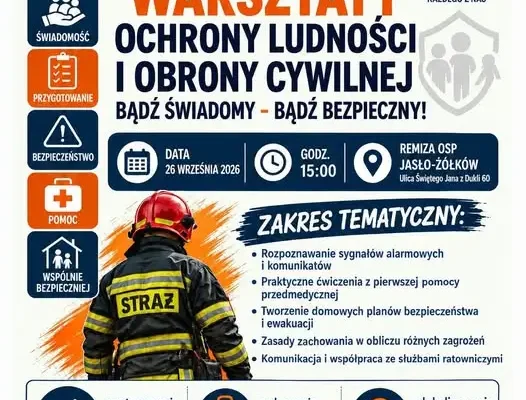 Warsztaty obrony cywilnej w Jaśle – jak przygotować się na kryzys?