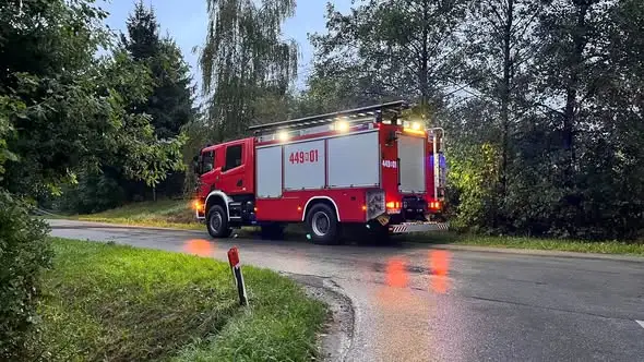 Tragiczny finał akcji ratunkowej w Brzyskach – nie udało się uratować życia