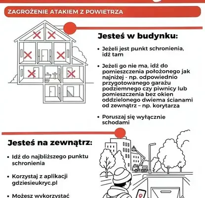 Gmina Tarnowiec: syreny alarmowe i ulotki o alertach RCB w remizie OSP