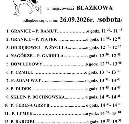Obowiązkowe szczepienie psów w gminie Brzyska – najbliższa sobota