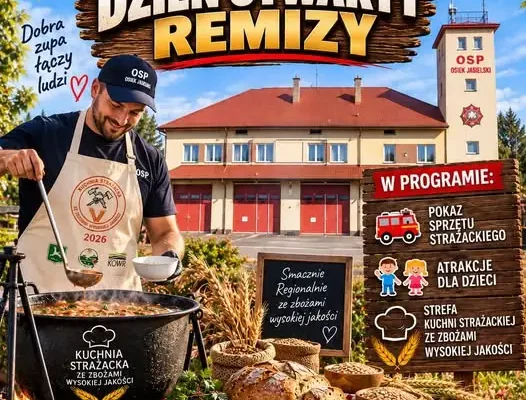 Piknik strażacki przy remizie OSP Osiek Jasielski już 26 września