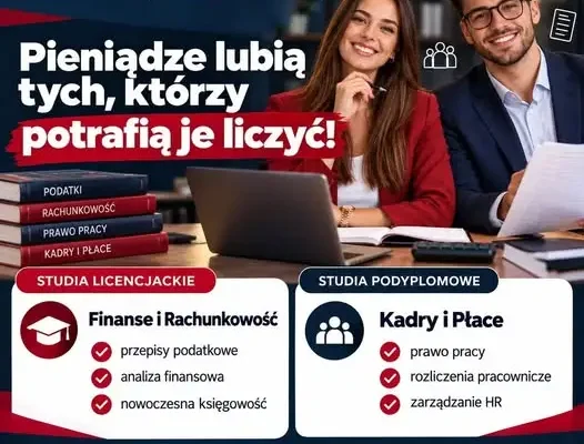 Podkarpacka Szkoła Wyższa w Jaśle zaprasza na studia z finansów i kadr