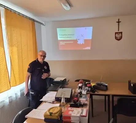 Powszechne Warsztaty Ochrony Ludności i Obrony Cywilnej w remizie w Jaśle-Żółkowie