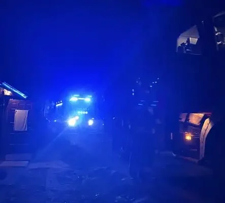 Zadymienie w Siedliskach Sławęcińskich. Powodem przypalona potrawa