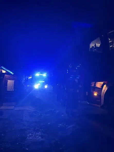 Zadymienie w Siedliskach Sławęcińskich. Powodem przypalona potrawa
