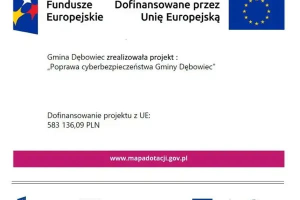 Gmina Dębowiec inwestuje w cyberbezpieczeństwo – projekt za blisko 900 tys. zł