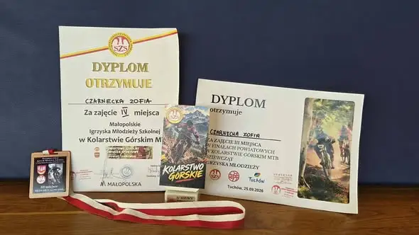 Zofia Czarnecka z Tarnowca czwarta w województwie w kolarstwie górskim MTB