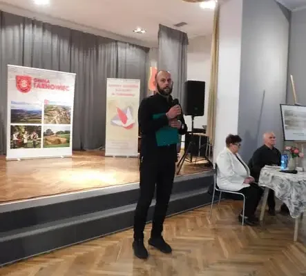 Spotkanie o historii obozu w Szebniach w Gminnym Ośrodku Kultury