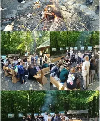 Dzień Chłopaka w terenie: uczniowie z Jasła odkrywali las w Bierówce