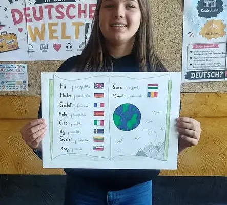 Jasło: Szkoła Podstawowa nr 1 rozstrzygnęła konkurs na plakat z pozdrowieniami w 10 językach