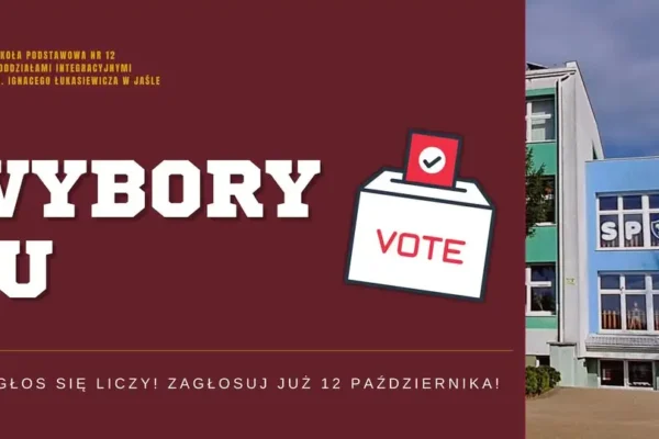 Wybory do Samorządu Uczniowskiego w SP 12 w Jaśle już w poniedziałek