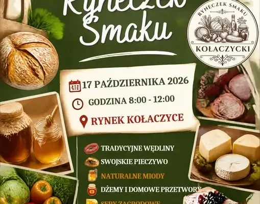 Kołaczycki Ryneczek Smaku powraca – lokalne przysmaki już 17 października