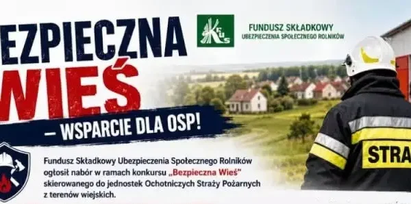 Rekordowy budżet „Bezpiecznej Wsi” – 212 tys. zł dla strażaków z powiatu jasielskiego