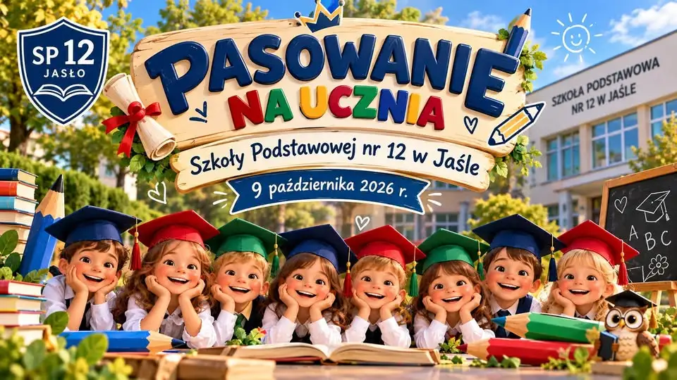 Pasowanie na ucznia w Szkole Podstawowej nr 12 w Jaśle