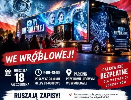 Multimedialne widowisko „Iskry Niepodległej” we Wróblowej – zapisy już trwają