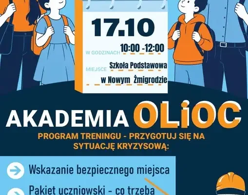 Nowy Żmigród: Trening rodzinny Akademii OLIOC w Szkole Podstawowej