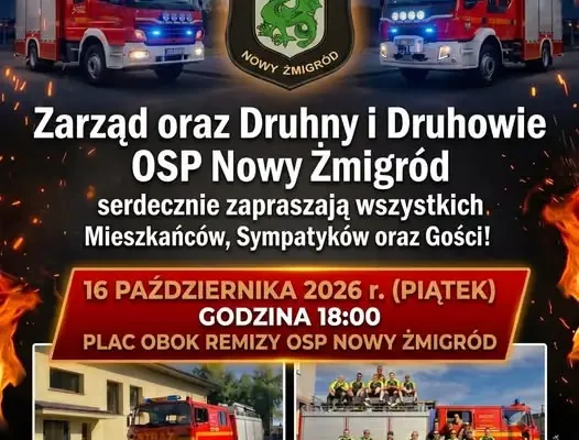 Nowy wóz strażacki dla OSP Nowy Żmigród – dziś uroczyste powitanie