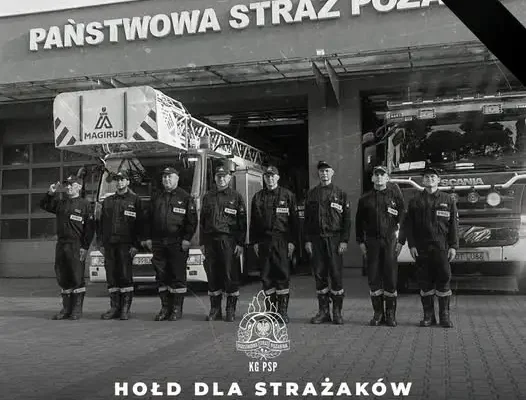 Hołd dla strażaków z Niska. Syreny w całym kraju o 18:00