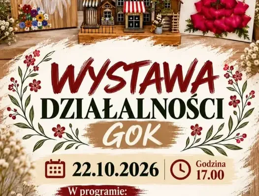 Wystawa dorobku GOK w Nowym Żmigrodzie – 22 października