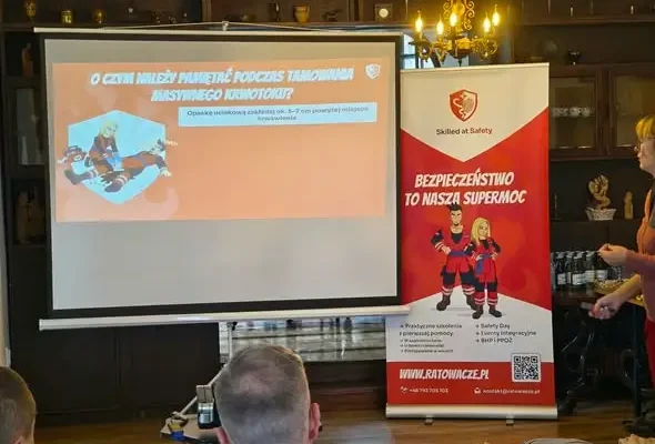 Mieszkańcy gminy szkolili się z pierwszej pomocy w Dworku pod Liwoczem