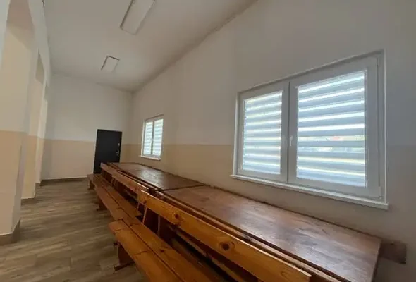 Dom Ludowy w Łubienku przeszedł modernizację – nowa stolarka i żaluzje
