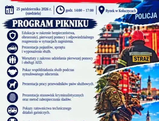 I Kołaczycki Piknik Mundurowy – wojsko i służby zapraszają na Rynek