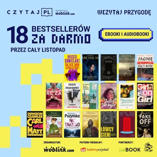 Czytaj PL 2026: wcześniejszy dostęp do akcji i pełna lista bestsellerów