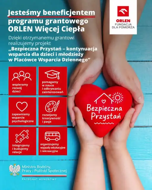 100 tys. zł od Fundacji ORLEN dla Pomorza na wsparcie dzieci z Desznicy