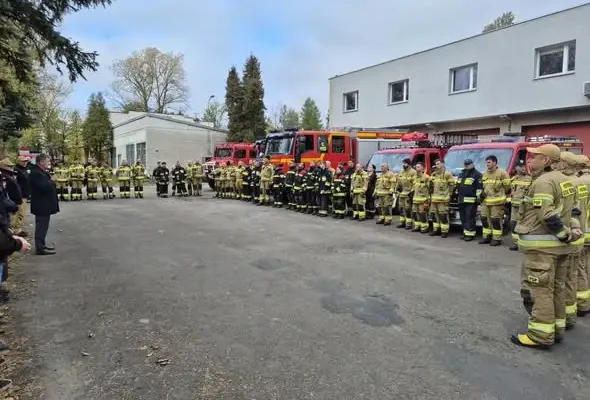 Strażacy z OSP Skołyszyn doskonalili zaopatrzenie wodne na ćwiczeniach „Jasło”