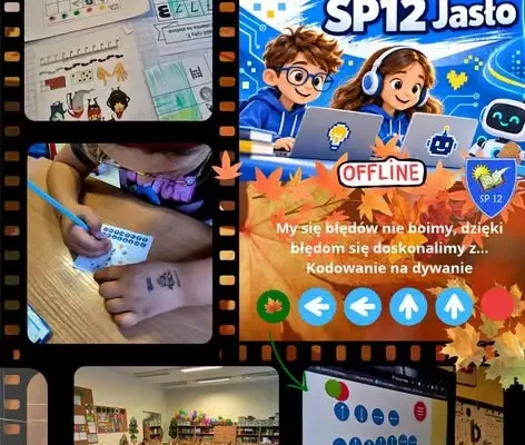 Uczniowie klasy 1c z SP12 Jasło zakończyli Code Week 2026