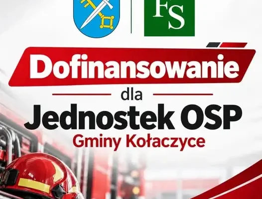 Strażacy z gminy Kołaczyce z dofinansowaniem na ratownictwo i ochronę ludności