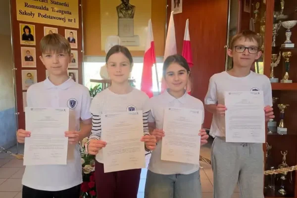 Uczniowie SP1 Jasło z sukcesami w międzynarodowych egzaminach Cambridge English