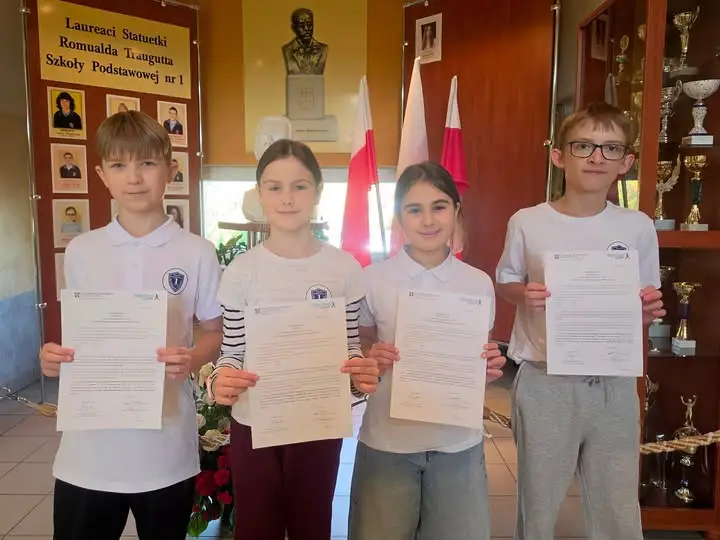 Uczniowie SP1 Jasło z sukcesami w międzynarodowych egzaminach Cambridge English