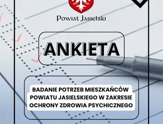 Powiat Jasielski pyta mieszkańców o zdrowie psychiczne – wypełnij ankietę